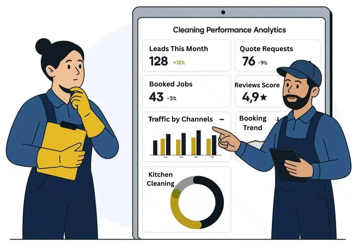 Content Marketing Matters for cleaning company